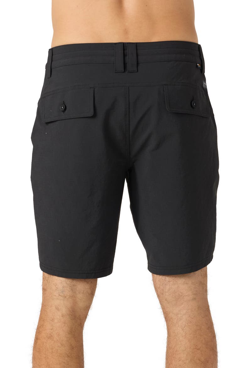 TRVLR Enduro Hybrid Shorts, Alternate, color, BLACK