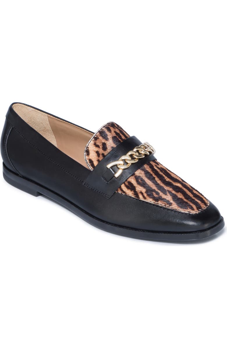 Bernardo Footwear Zephyr Haircalf Chain Loafer, Main, color,