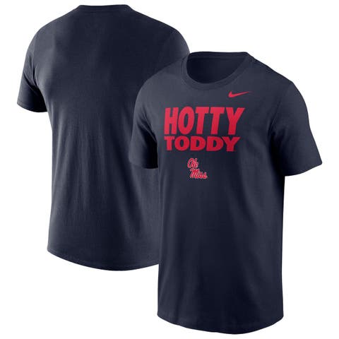 Men's Nike Navy Ole Miss Rebels  Practice T-Shirt