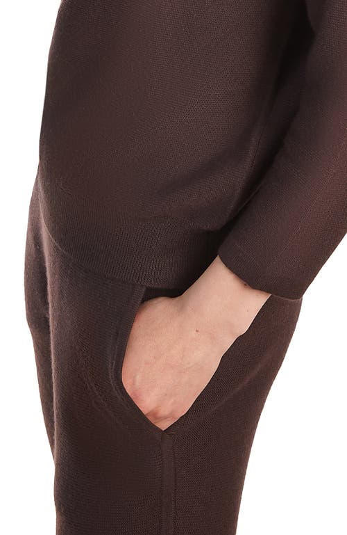 Oyun Luxe Slim Pants In Cashwool In Acai
