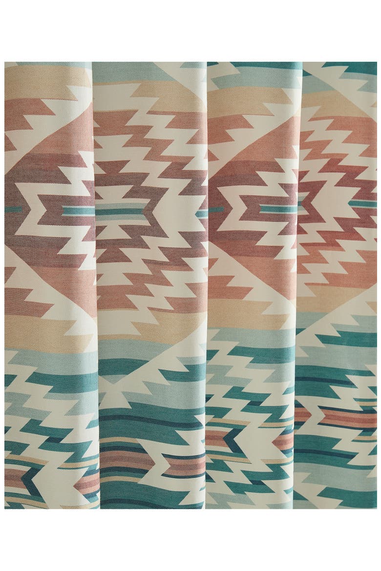 Pagosa Springs Shower Curtain, Alternate, color, GREEN