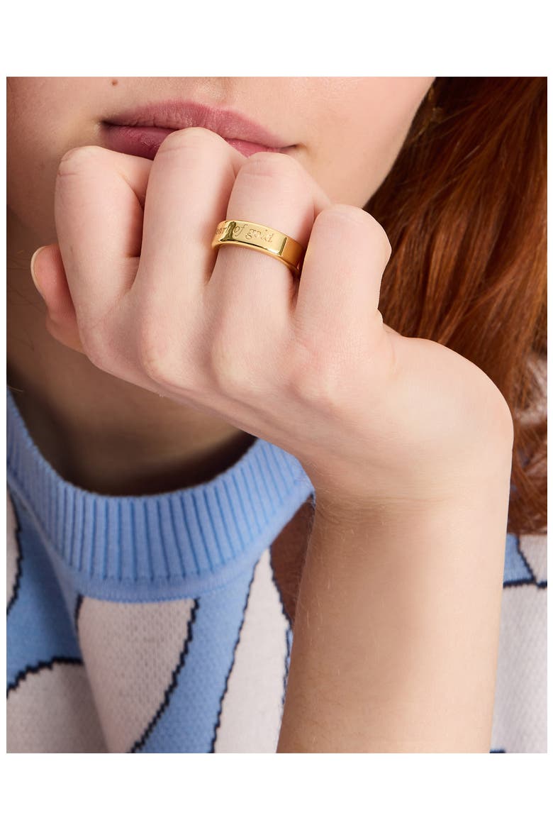 engraved ring, Alternate, color, GOLD