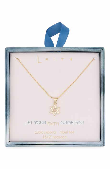 Leith Star of David Pendant Necklace
