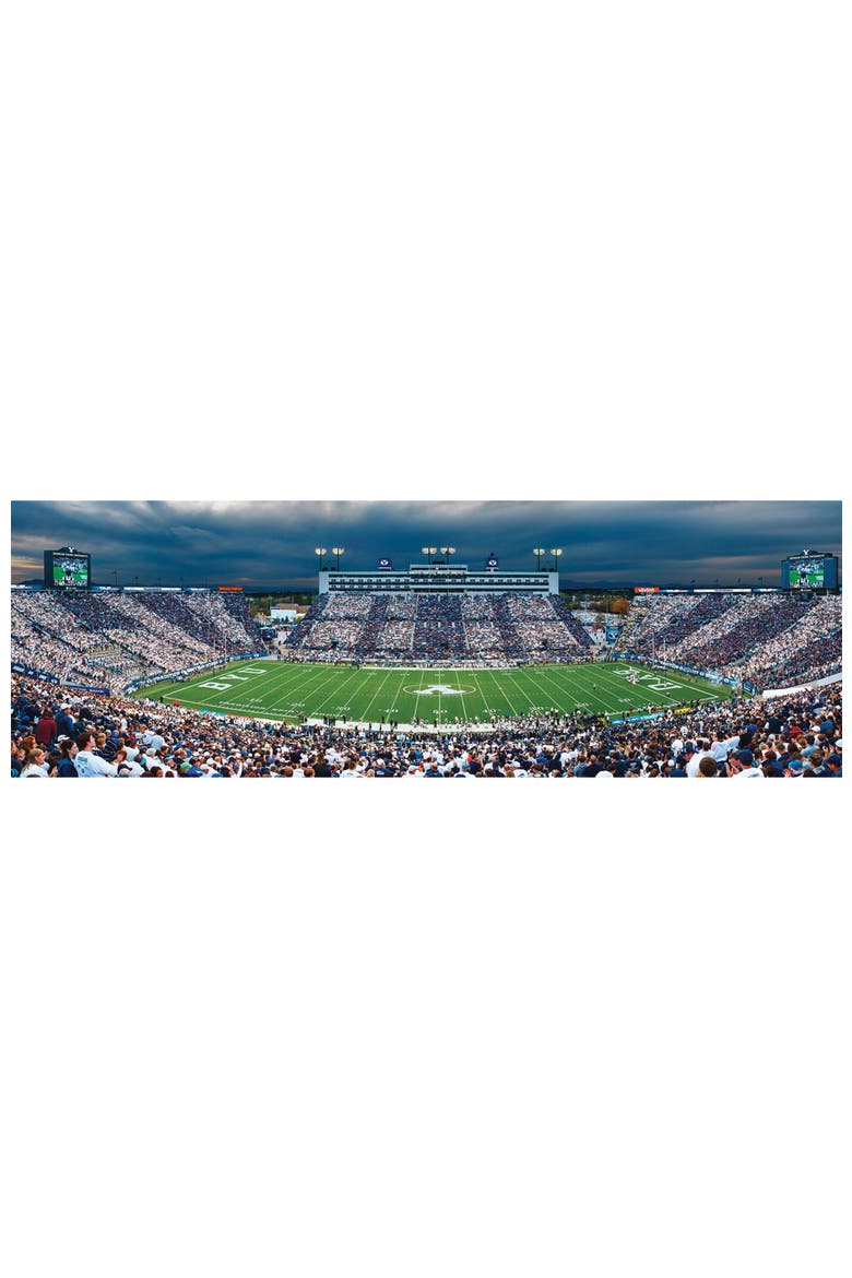 BYU Cougars 1000pc Panoramic Puzzle, Alternate, color, Multicolor