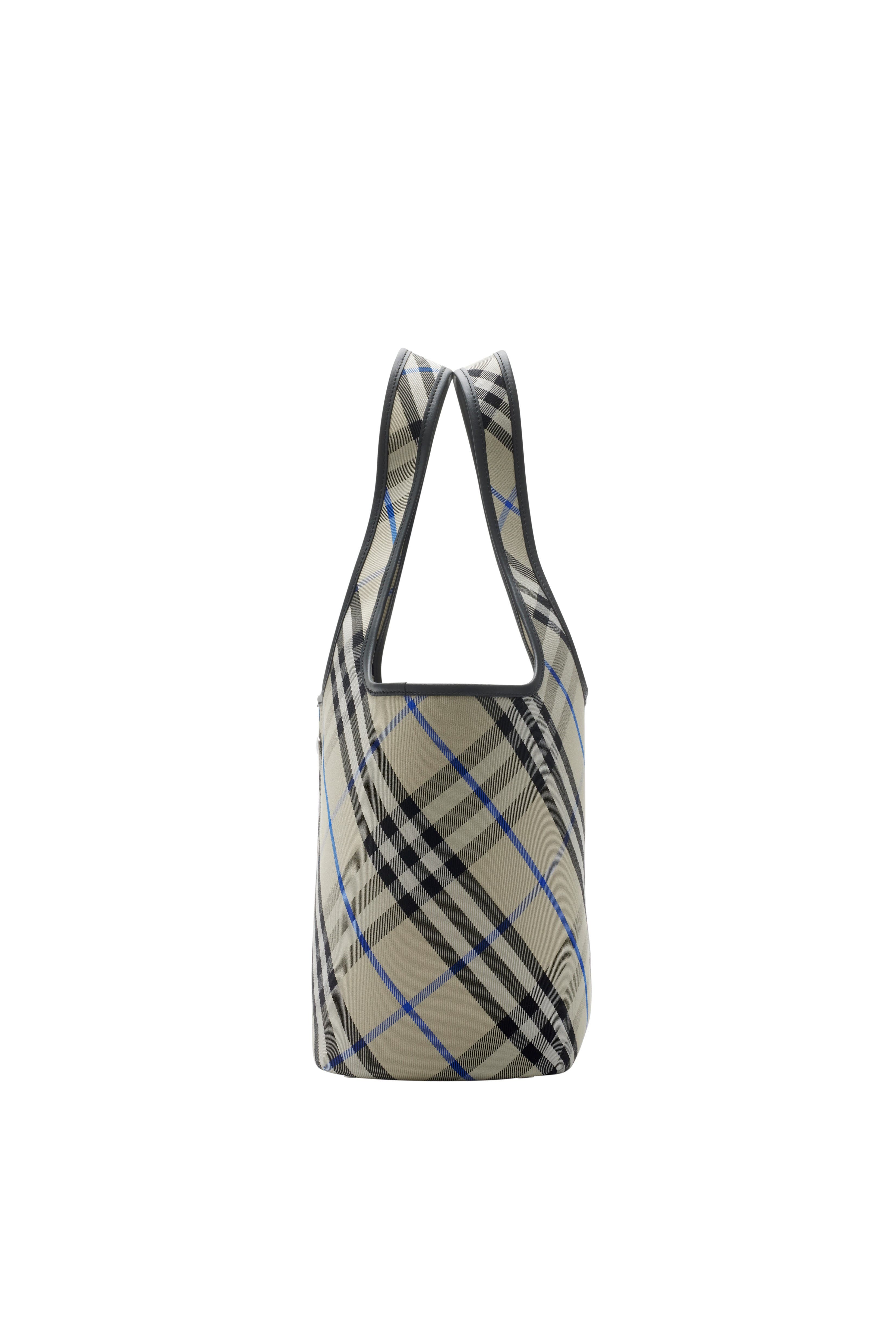 Burberry Small Check Tote, Alternate, color, 