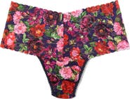 Hanky Panky Print High Waist Retro Thong