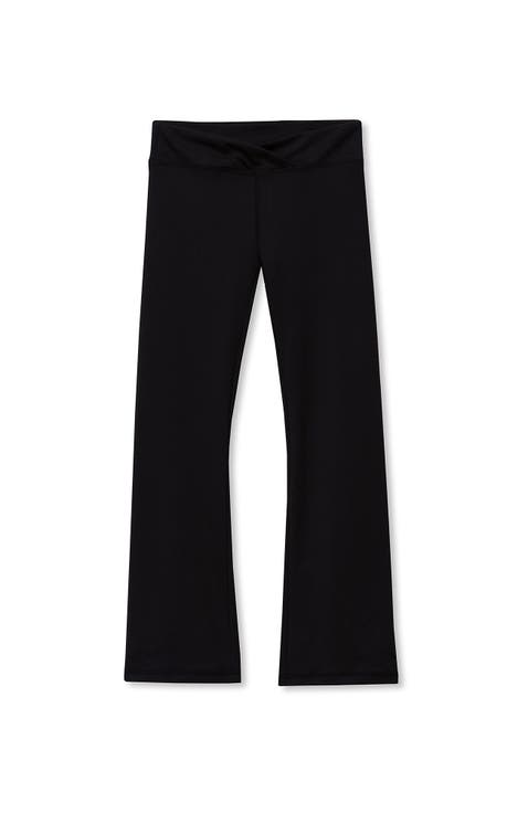 Girls High Waisted Active Flare Leggings