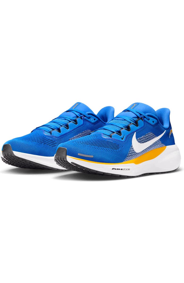 Nike Unisex Nike Powder Blue Los Angeles Chargers Air Zoom Pegasus 41 Sneakers, Alternate, color, Powder Blue
