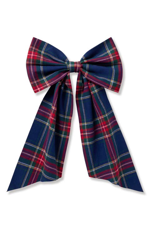 Windsor Tartan Cotton Wreath Bow
