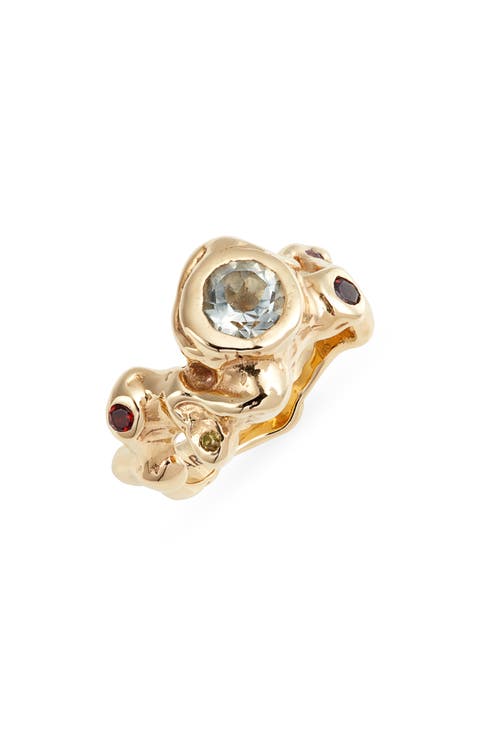 Caldera Green Amethyst Ring