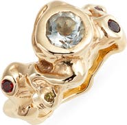 FARIS Caldera Green Amethyst Ring