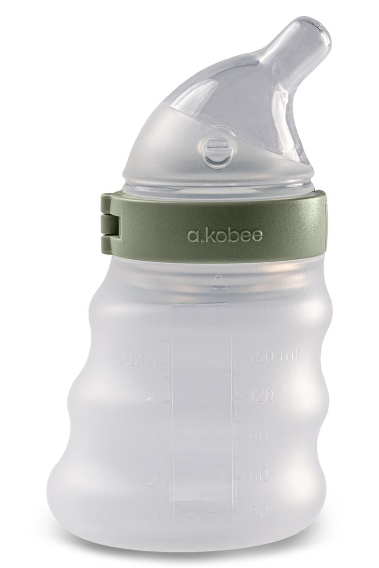 Essentials 5-Ounce Bottle with Newborn Flow, Main, color, PISTACHIO