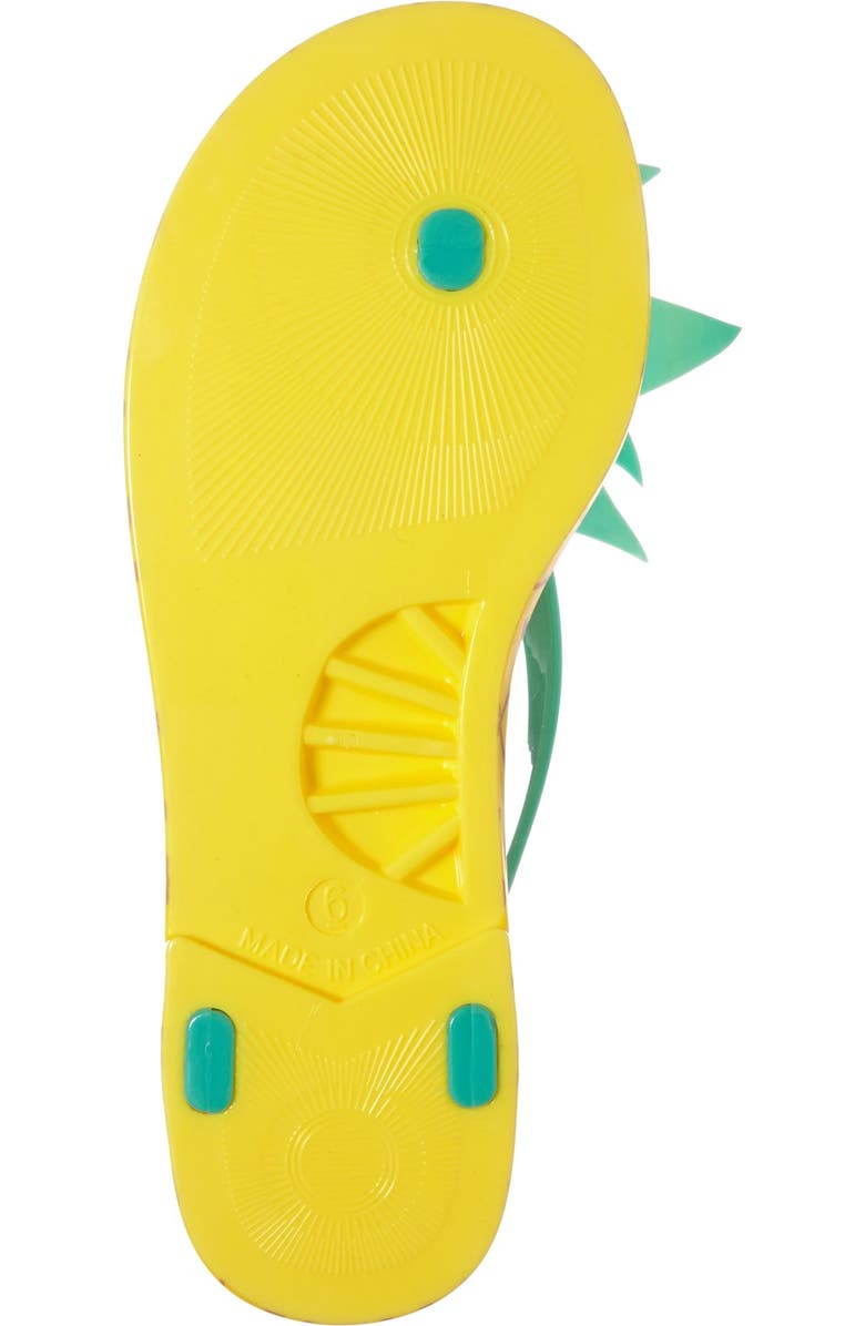 Kate Spade New York 'flynn' pineapple flip flop, Alternate, color,