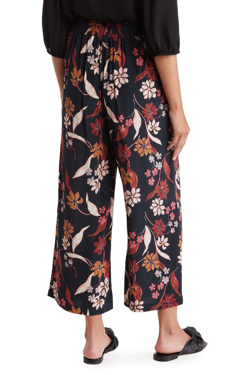 T Tahari Ankle Crop Wide Leg Palazzo Pants, Alternate, color, 