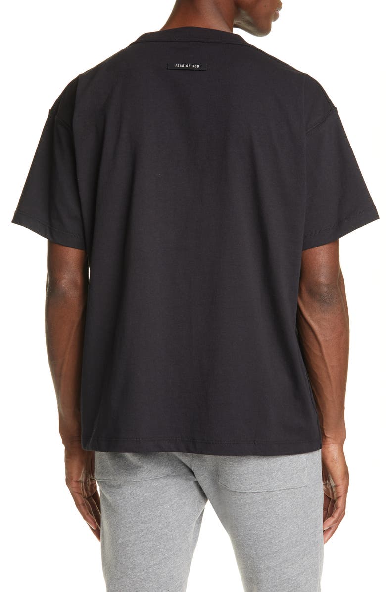 Fear of God Reflective Logo T-Shirt, Alternate, color,