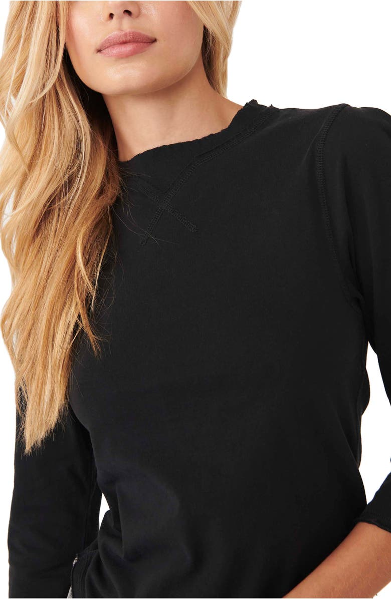 Free People We the Free Clover Puff Shoulder Top, Alternate, color,