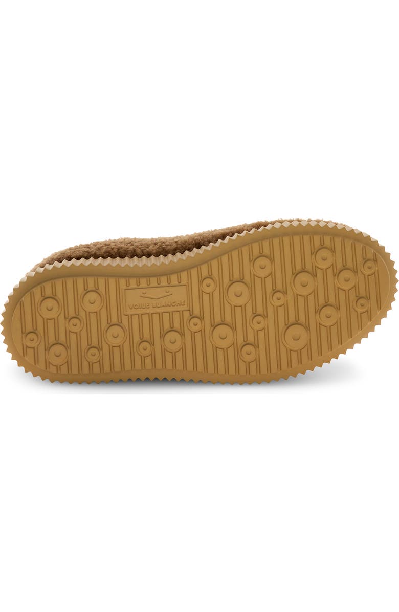 Voile Blanche Gina Faux Shearling Clog, Alternate, color, Brown