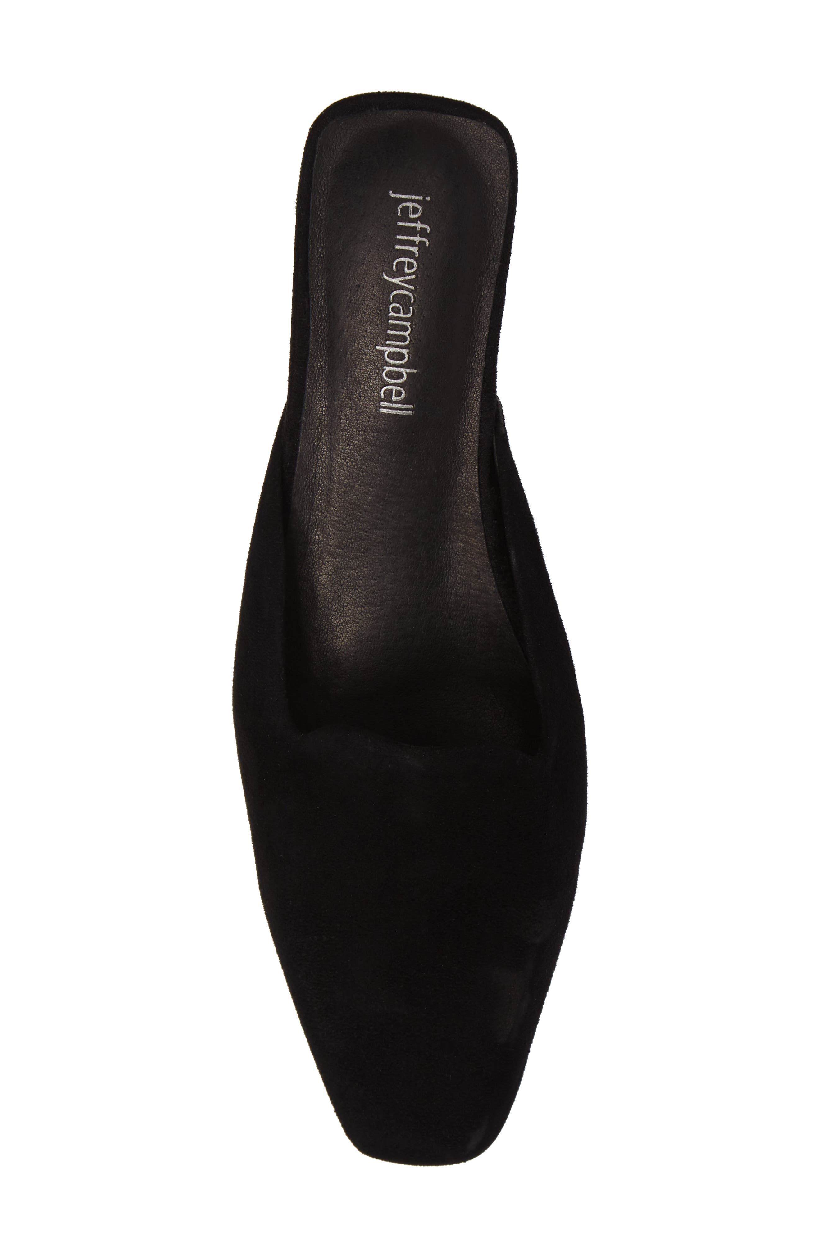 Jenae Loafer Mule, Alternate, color, BLACK SUEDE