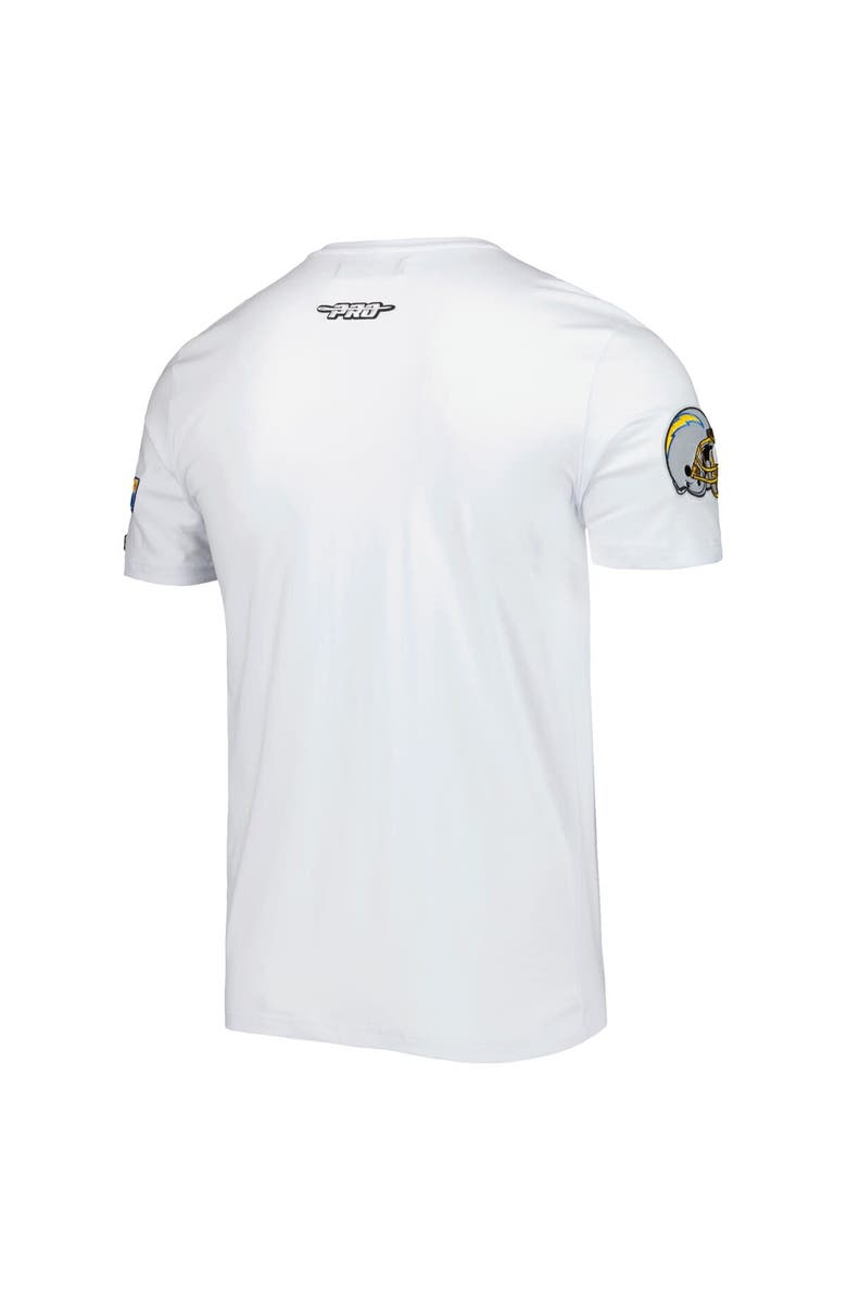 PRO STANDARD Men's Pro Standard White Los Angeles Chargers Mash Up T-Shirt, Alternate, color, White