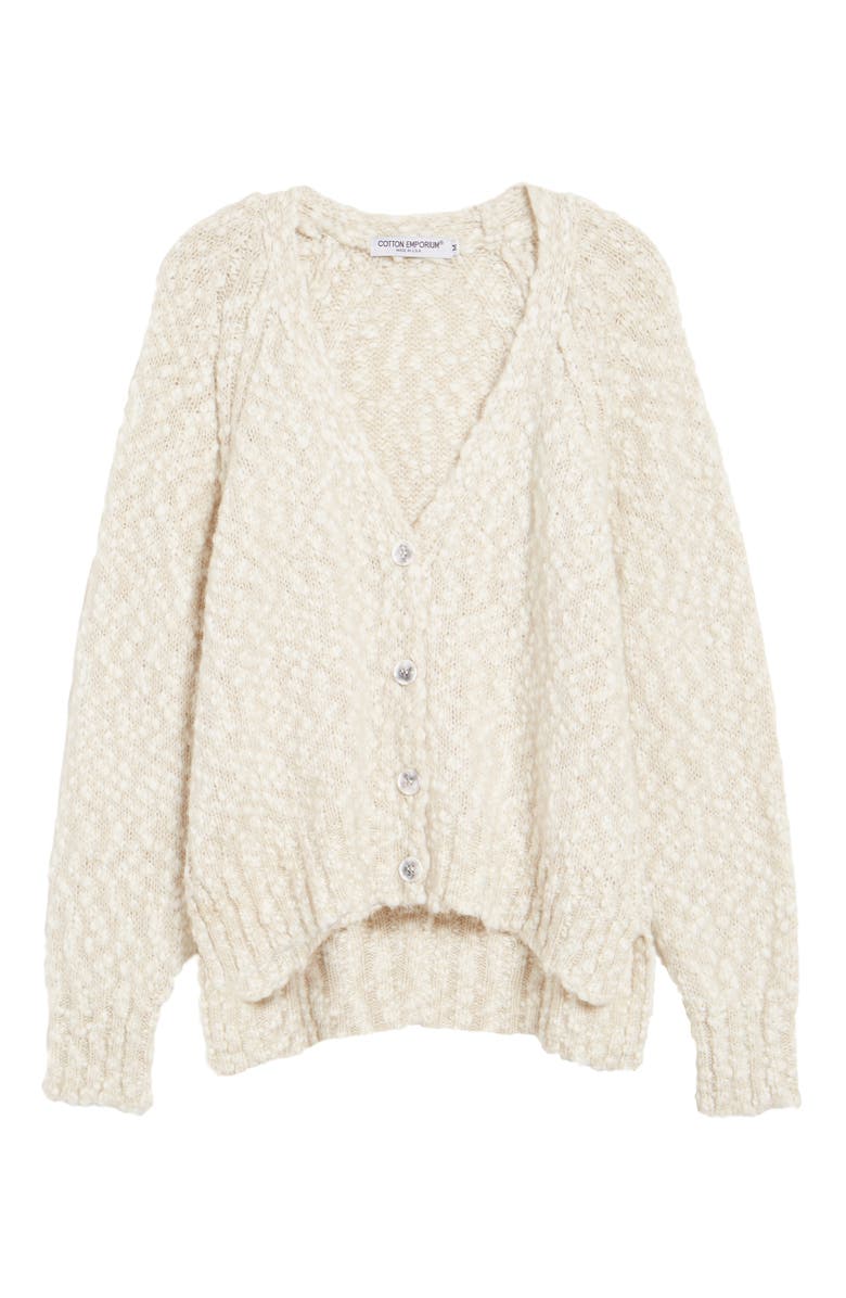 Cotton Emporium Textured Cardigan, Alternate, color, 