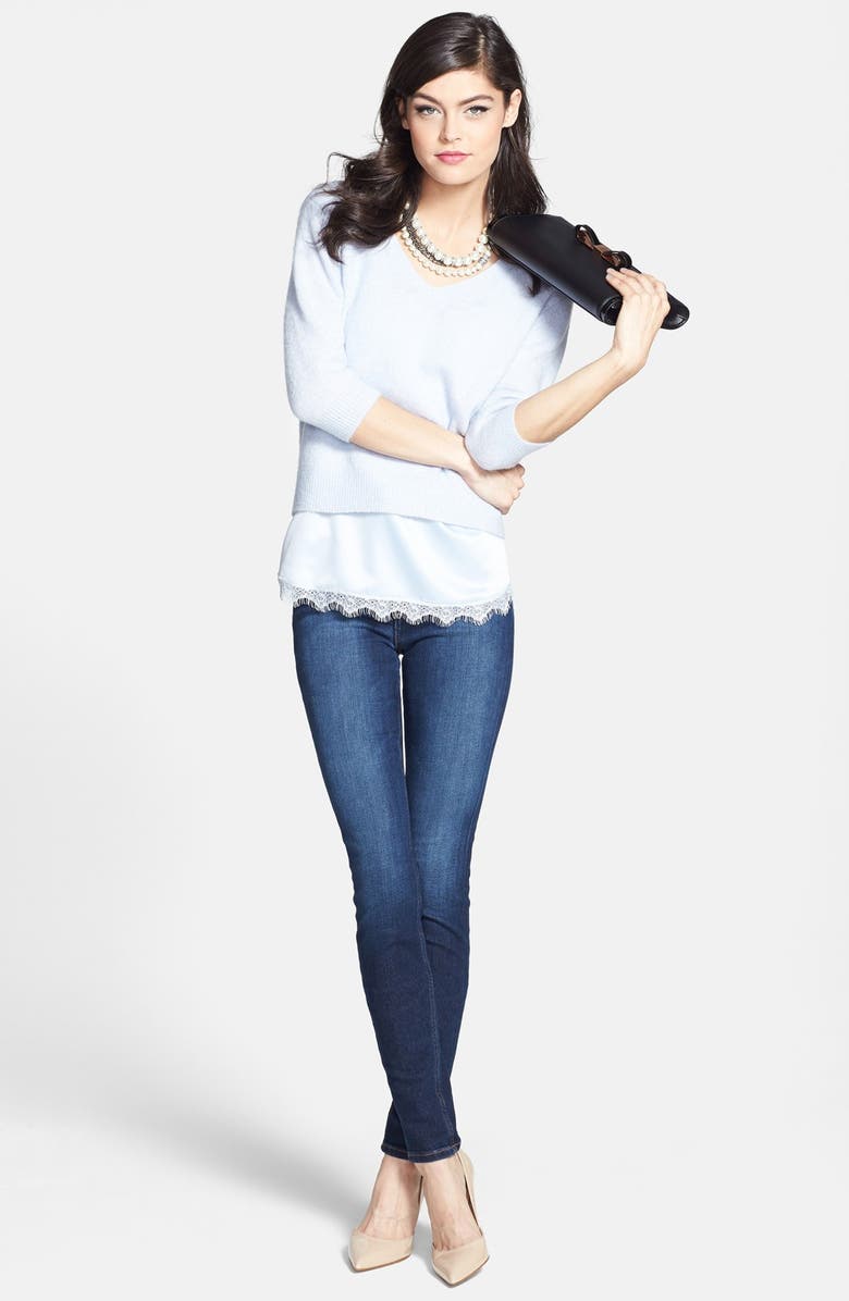 Joe's 'Flawless' High Rise Skinny Jeans, Alternate, color, 