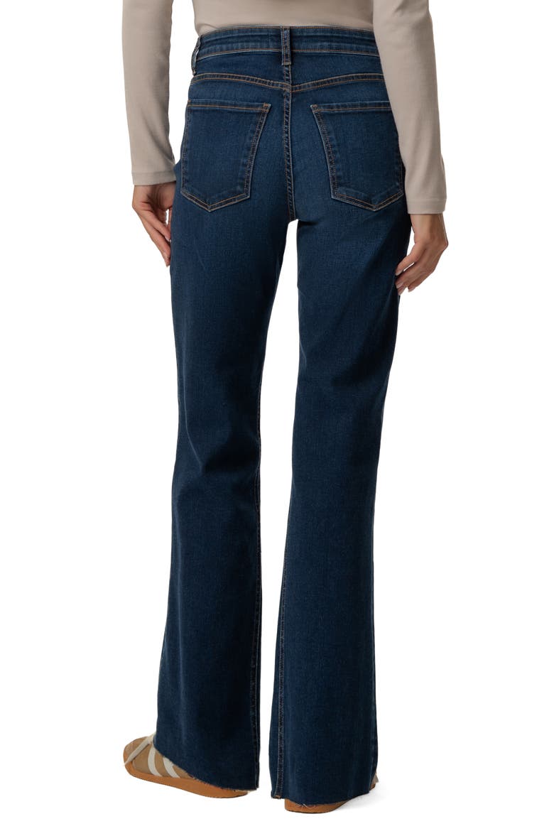 Kelly Fab Ab Raw Hem High Waist Kick Flare Jeans, Alternate, color, MYSTICALLY