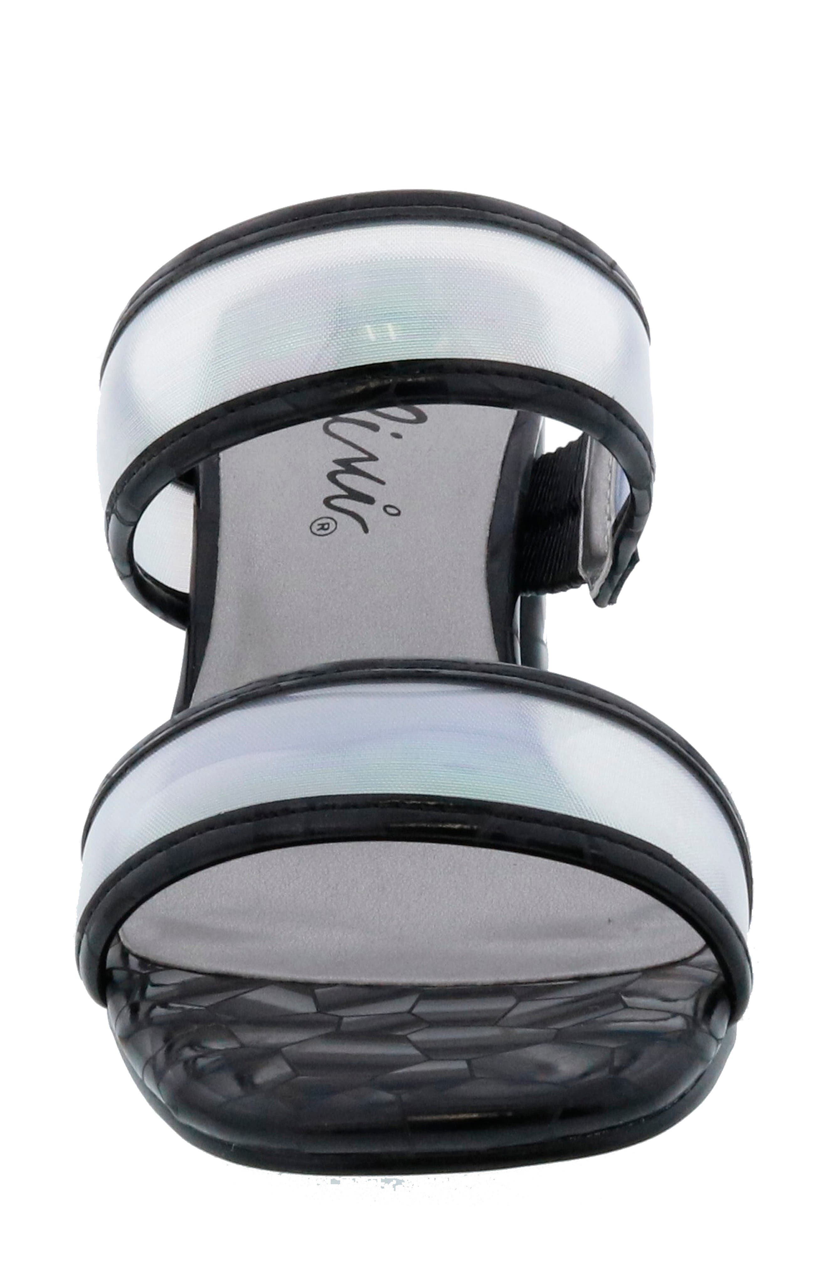 BELLINI Fizzle Block Heel Slide Sandal, Alternate, color, Black
