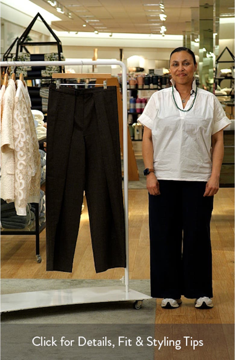 Belted Pleated Pants, sales video thumbnail