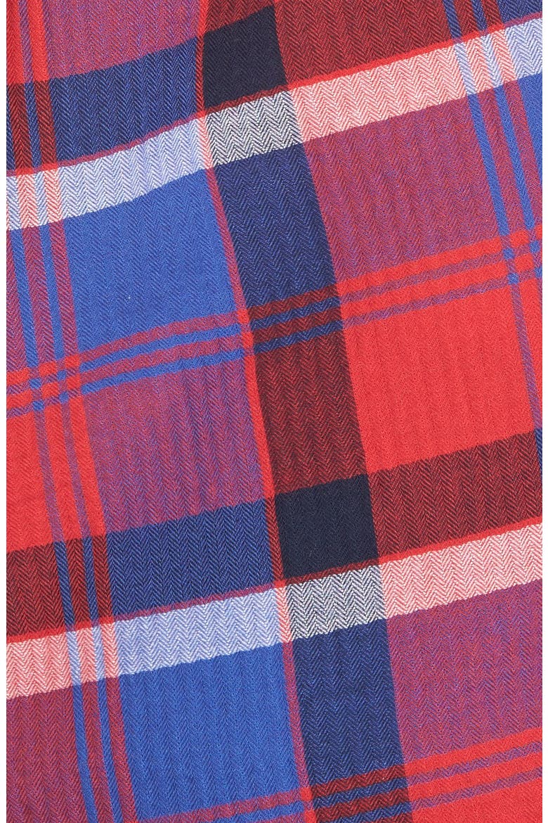 Plaid Shirt, Alternate, color, BLUE MARINE WILLOW PLAID