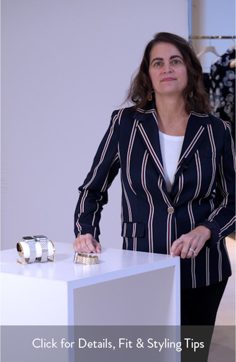 Remy Stainless Steel Apple Watch<sup>®</sup> Watchband, sales video thumbnail