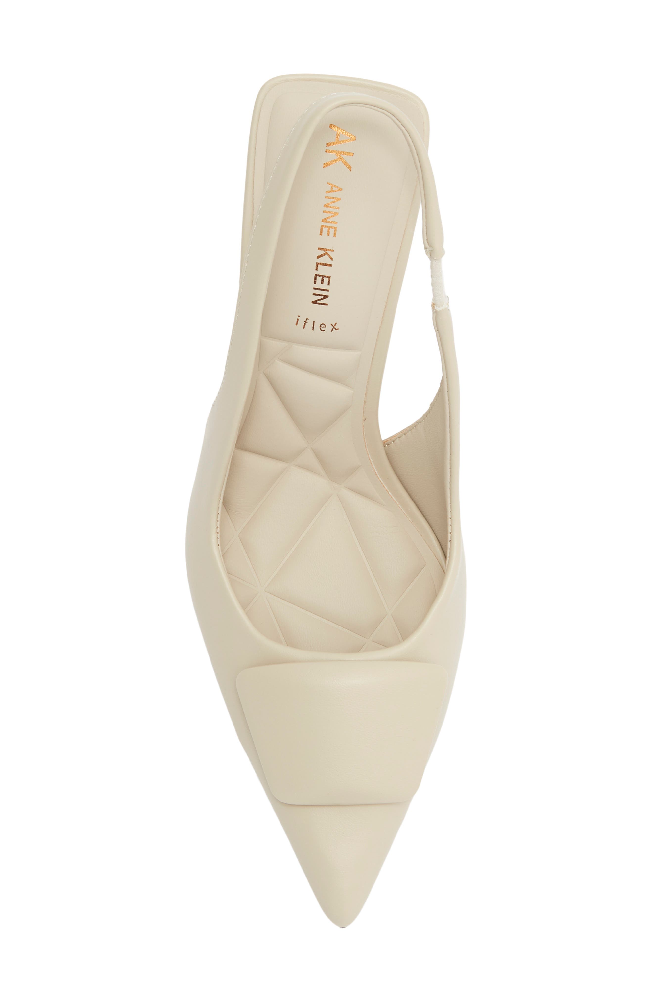 Ilani Slingback Pump, Alternate, color, BONE NAPPA PU