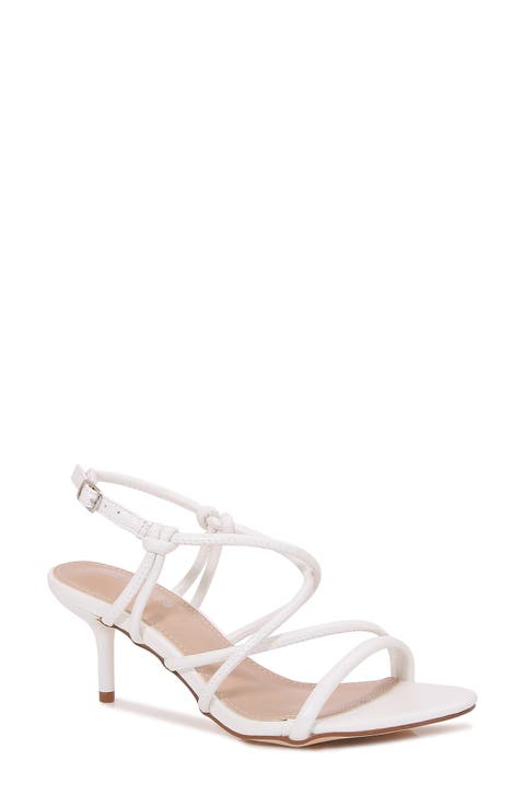 Honesty Strappy Kitten Heel Sandal (Women)