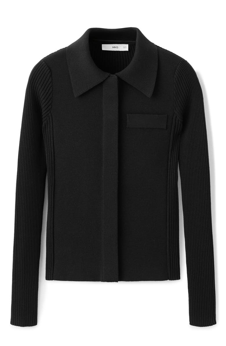 MANGO Pocket Cotton Cardigan, Main, color, 