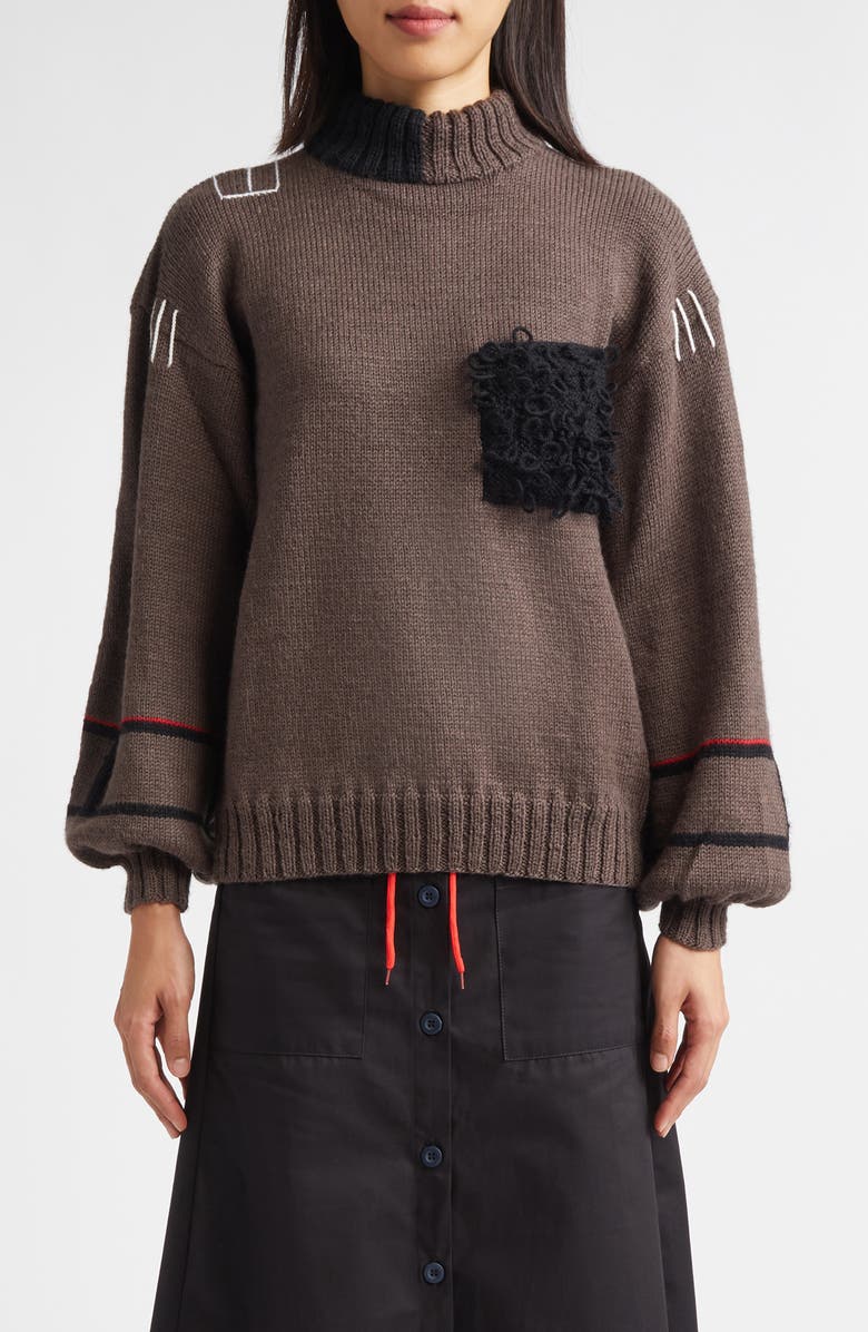 KÚR Hunter Wool Blend Sweater, Main, color, 