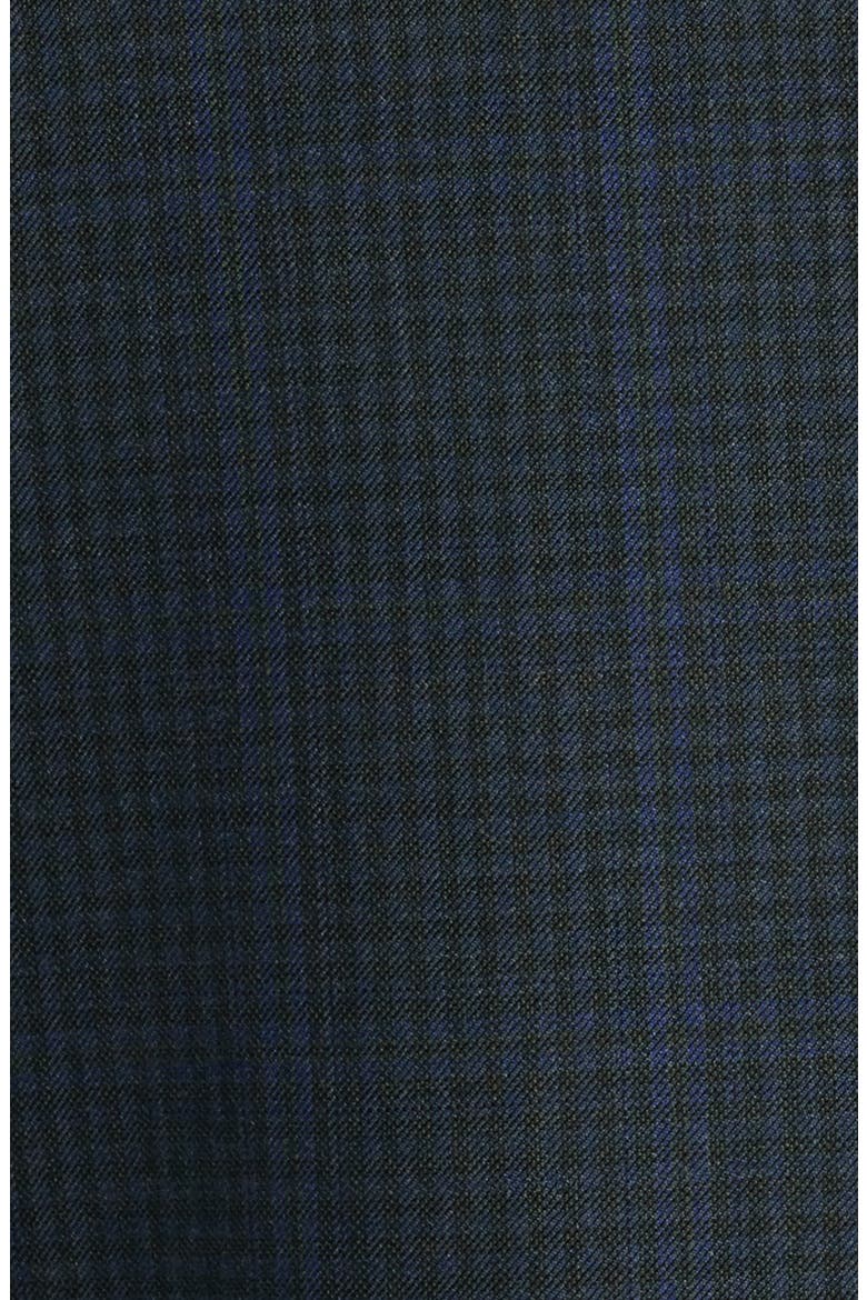 Flynn Classic Fit Dark Green Check Wool Sport Coat, Alternate, color, GREEN