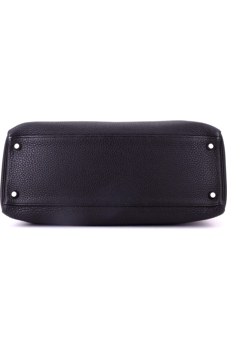 Pre-Owned Hermes Kelly Handbag Black Togo with Palladium Hardware 35, Alternate, color, Noir