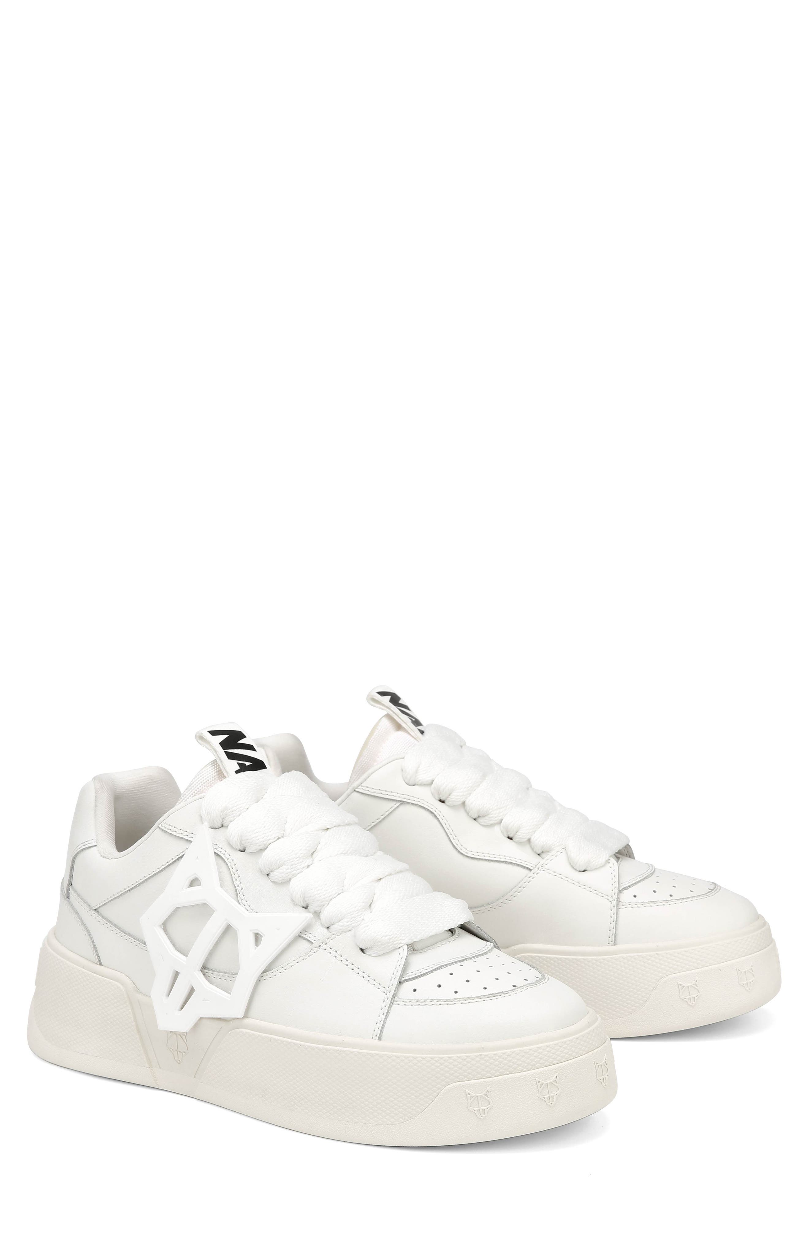 Kosa Platform Sneaker, Alternate, color, SNOW