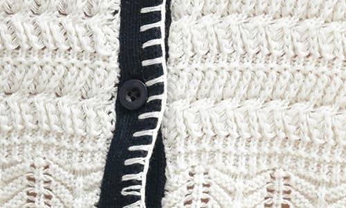 LUSH LUSH COTTON SCALLOP BUTTON-UP VEST