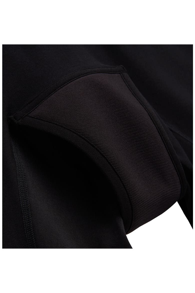 First Line Stretch Cotton Period 9-Inch Boxer Briefs, Alternate, color, BLACK