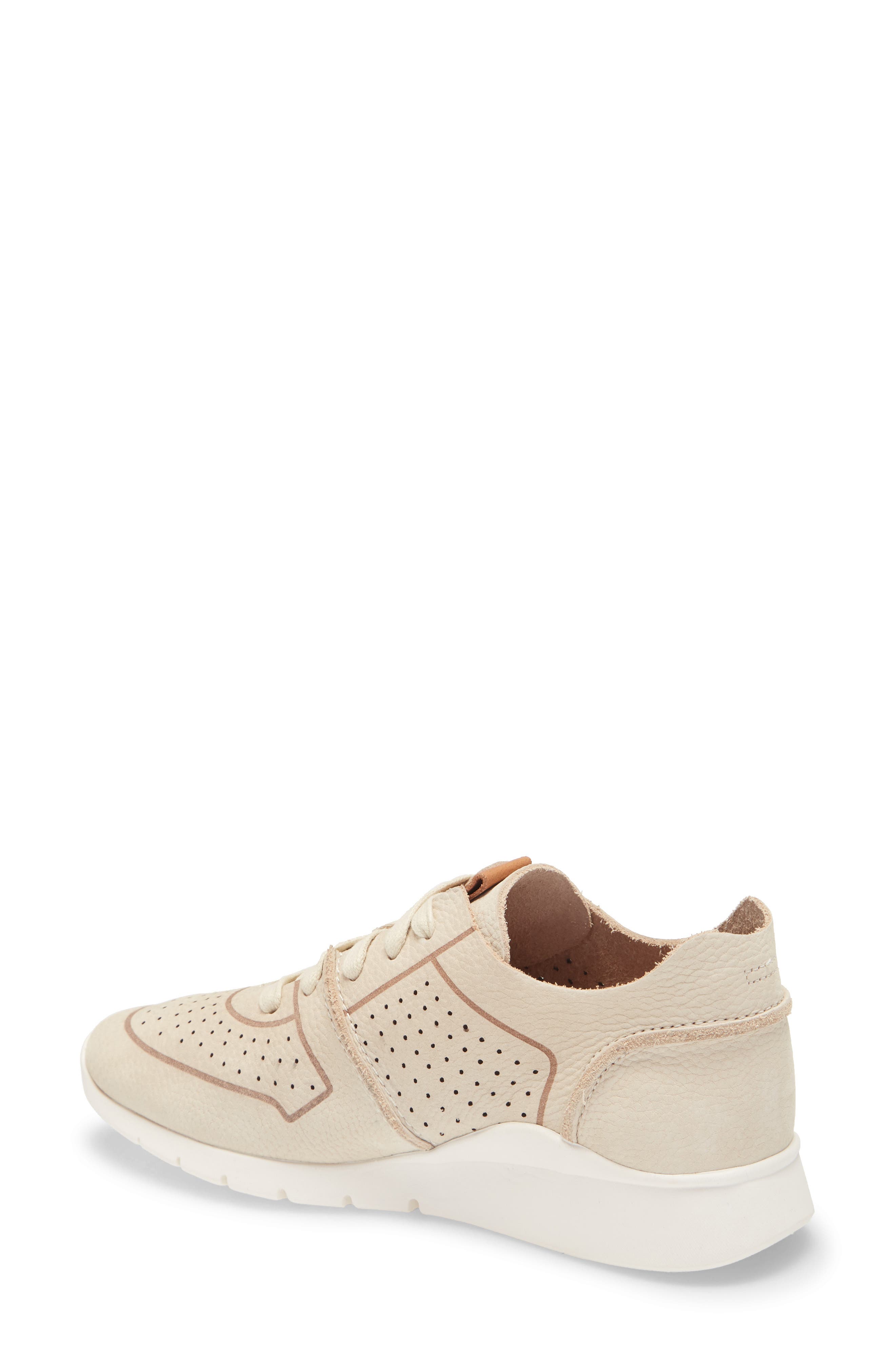 Signature Raina Lite Sneaker, Alternate, color, OFF WHITE NUBUCK LEATHER