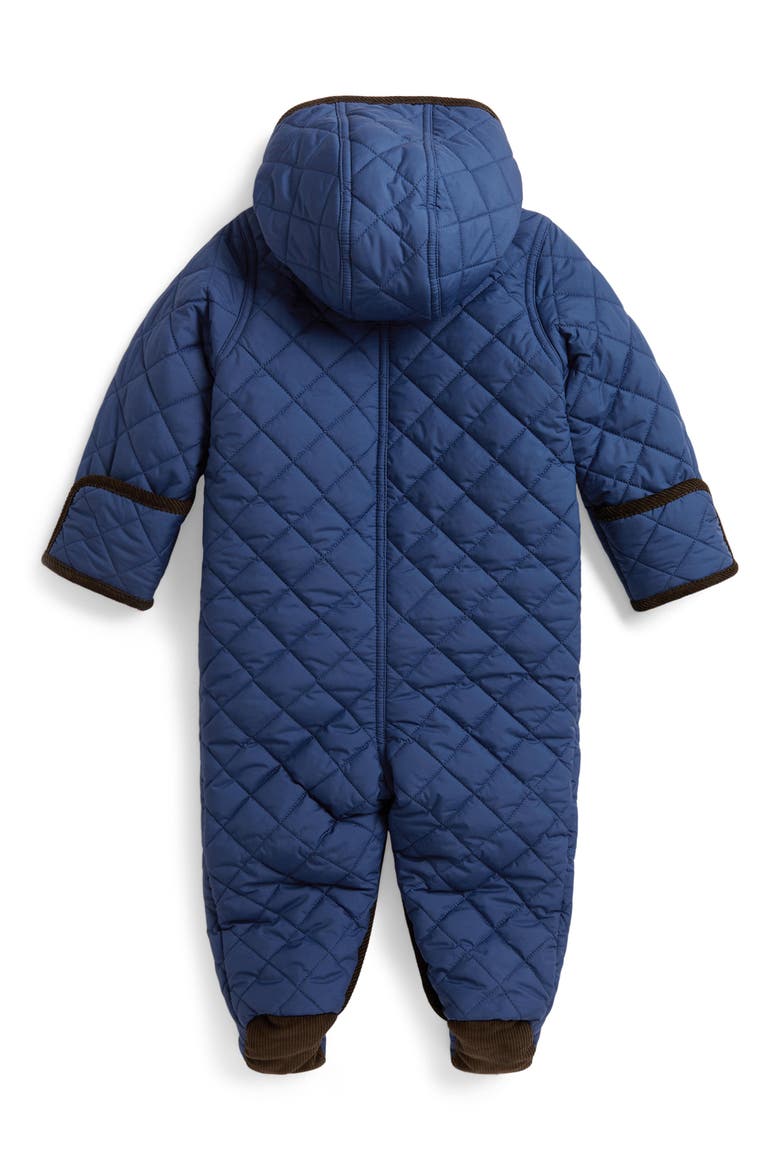 Kids' Quilted Barn Bunting, Alternate, color, BLUE
