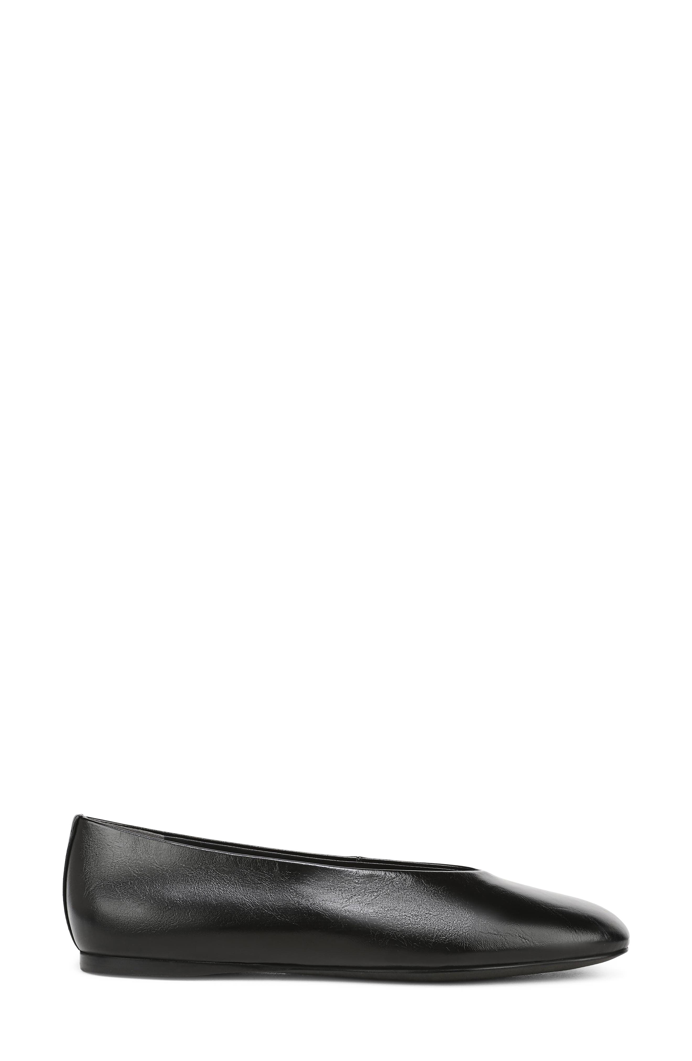 Maddox Ballet Flat, Alternate, color, BLACK CRINKLE