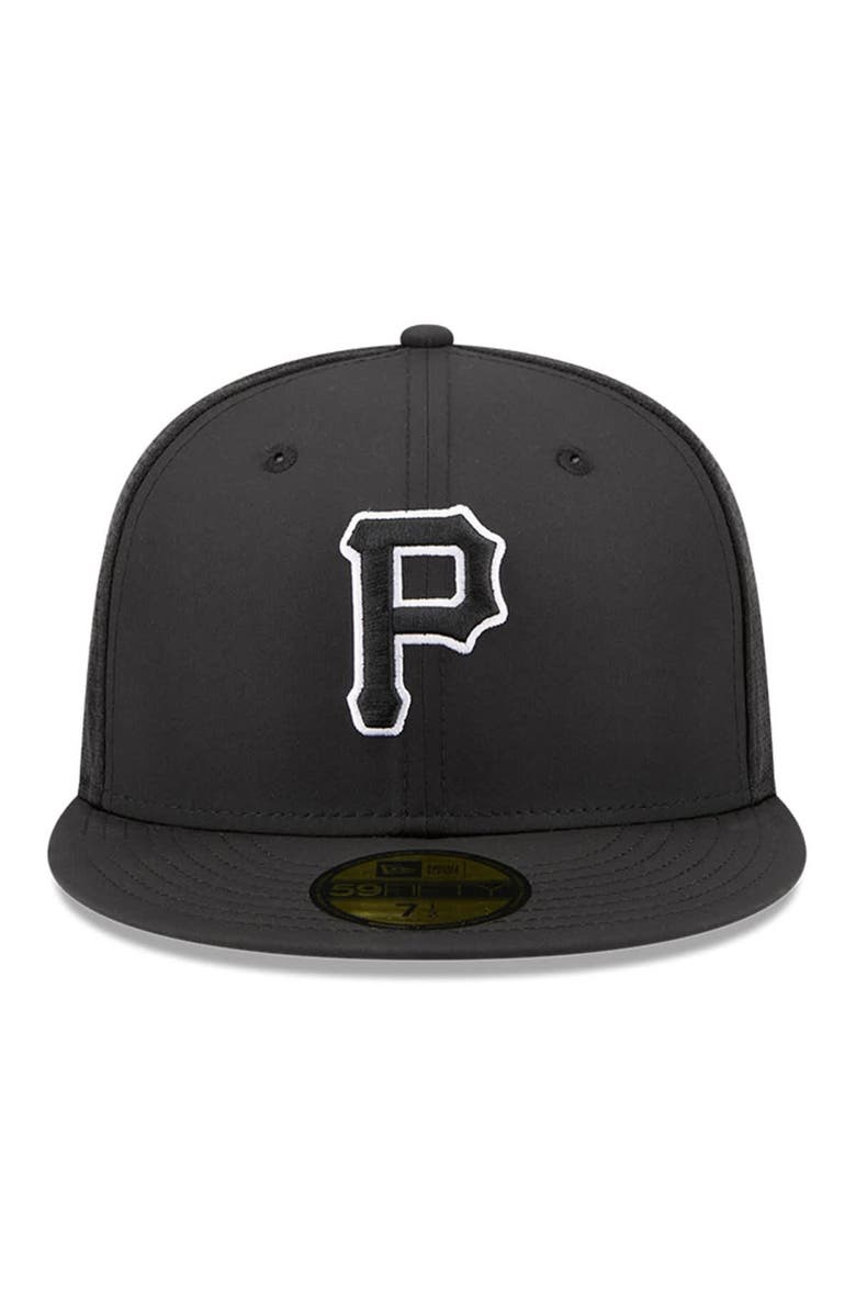 New Era Men's New Era Black Pittsburgh Pirates 2026 Batting Practice 59FIFTY Fitted Hat, Alternate, color, Black