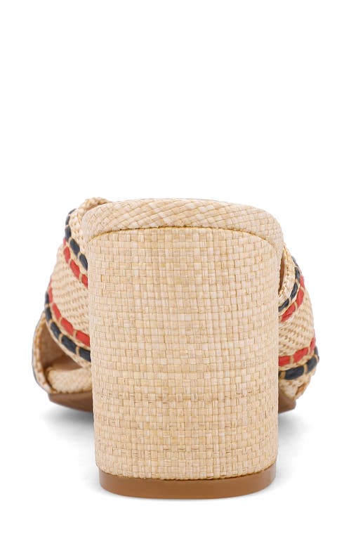 Shop Mia Hania Block Heel Sandal In Natural