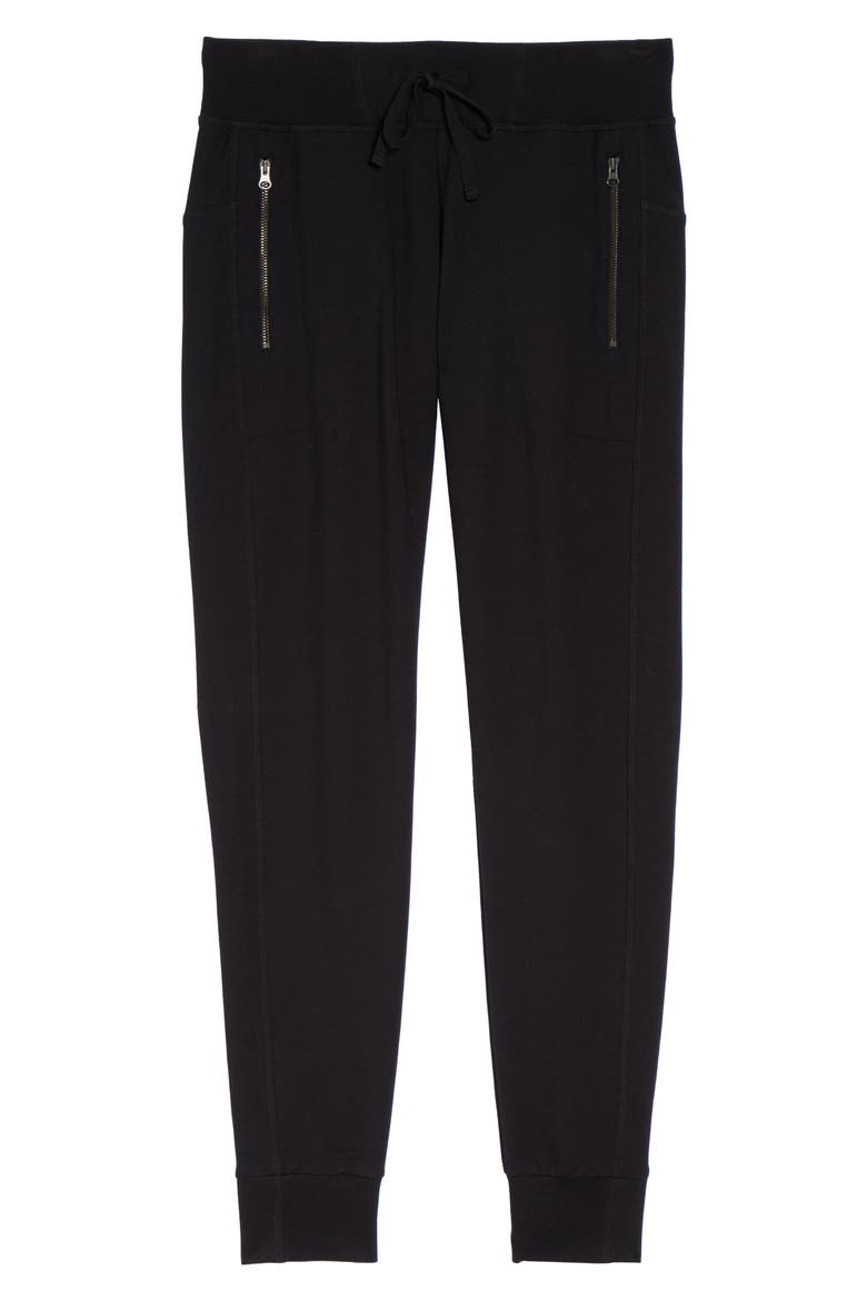 Taryn Luxe Jogger Pants, Alternate, color, BLACK LUXE