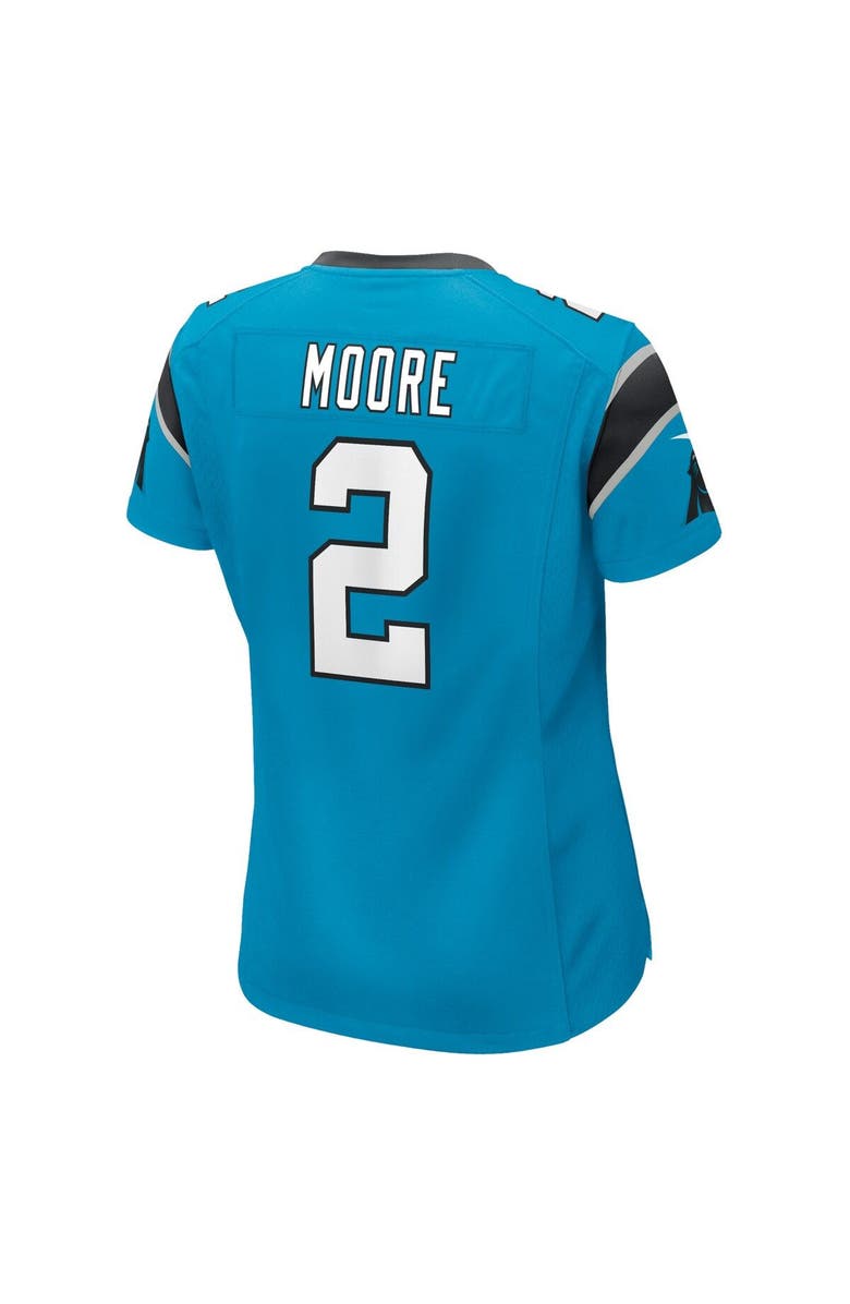 Nike Women's Nike D.J. Moore Blue Carolina Panthers Game Jersey, Alternate, color, 