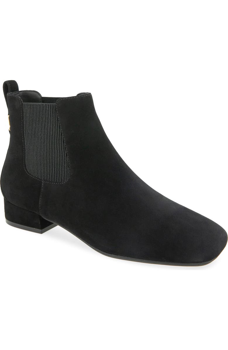 Aerosoles Nannie Chelsea Boot, Main, color, Black Suede