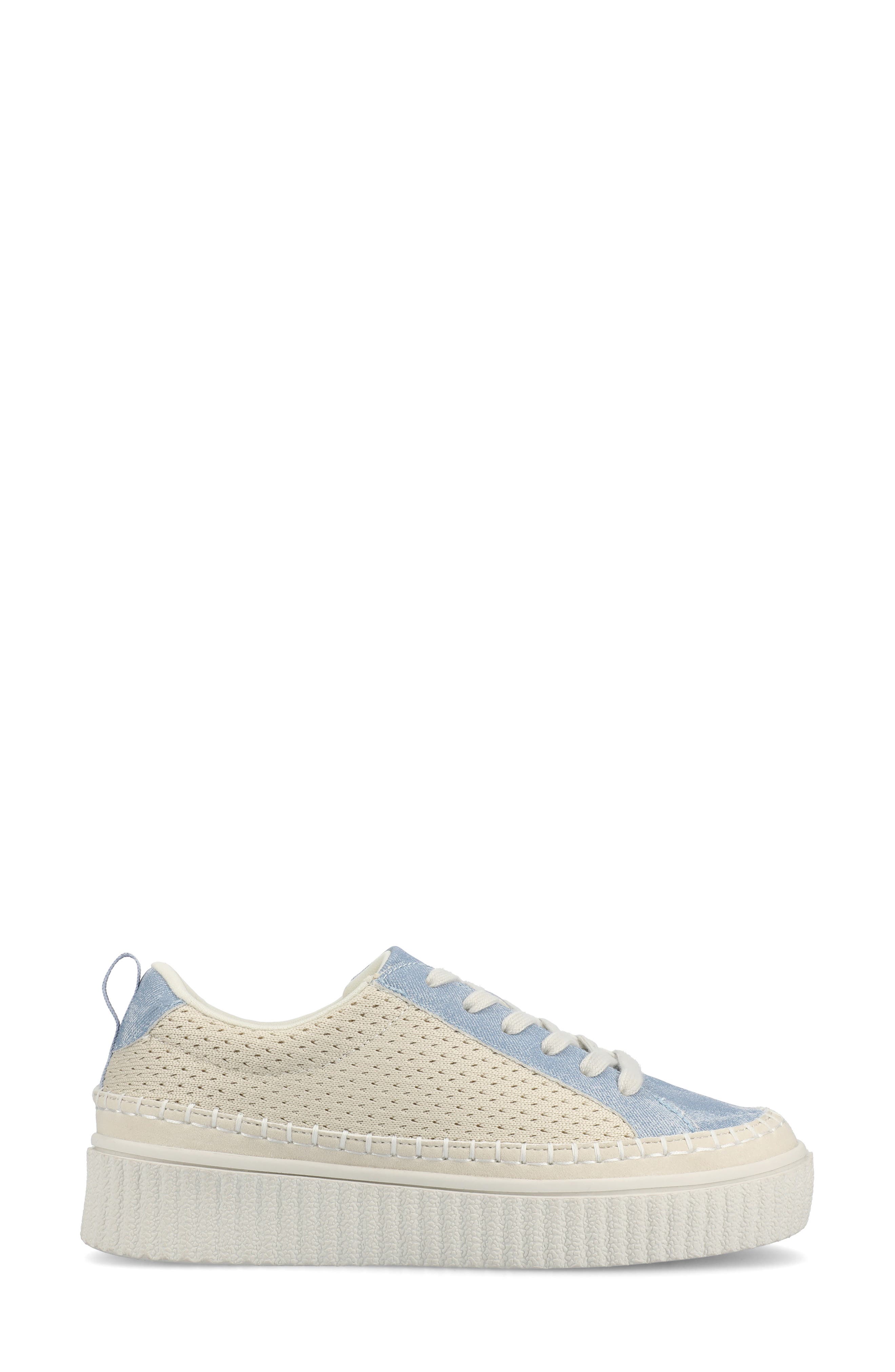 Pazey Platform Sneaker, Alternate, color, DENIM