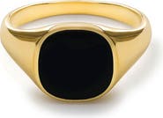 Miansai Men's Olympus Enamel Signet Ring