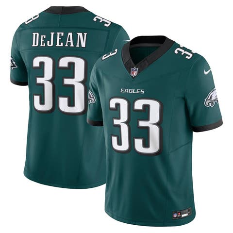 Men's Nike Cooper DeJean Midnight Green Philadelphia Eagles Team Vapor F.U.S.E. Limited Jersey
